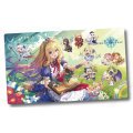 〔状態A-〕プレイマット『八獄魔境アズヴォルト 応援イラストVer.(ワンダードリーム・アリス)』【サプライ】{-}