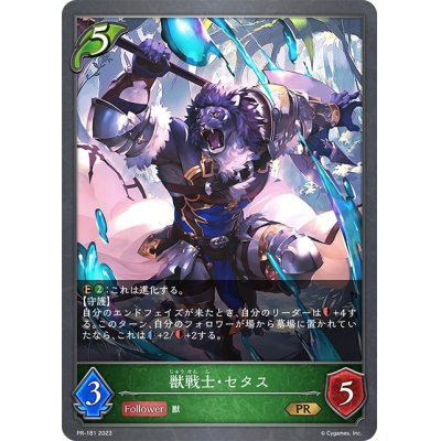 画像1: 〔状態A-〕獣戦士・セタス【PR】{PR-181}