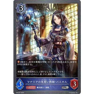 〔状態A-〕マナリアの見習い教師・パスカル【PR】{PR-227}