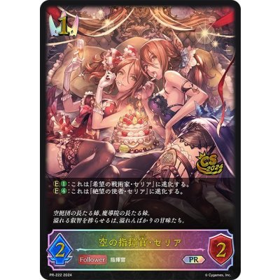 空の指揮官・セリア(イラスト違い/CS)【PR】{PR-222}