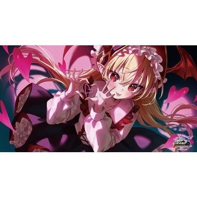 画像1: プレイマット『光影の二重奏 応援イラスト(ヴァンピィ)(GCS静岡)』【サプライ】{-}