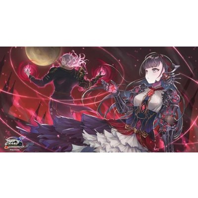 画像1: 〔状態A-〕プレイマット『黒鉄の侵略者 応援イラスト(モノ/ユリアス)(GCS千葉)』【サプライ】{-}