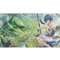 プレイマット『絆の竜剣士・アイラ(GCS千葉/イラスト違い)』【サプライ】{-}