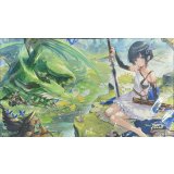 プレイマット『絆の竜剣士・アイラ(GCS千葉/イラスト違い)』【サプライ】{-}