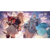 〔状態A-〕プレイマット『年賀イラスト2025(アリサ&ドライツェーン)』【サプライ】{-}