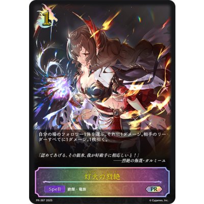 画像1: 灯火の烈絶【PR】{PR-387}
