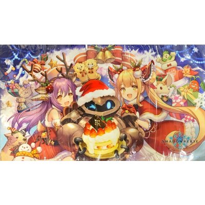 画像1: 〔状態A-〕プレイマット『クリスマスイラストVer.（ルナ/エンネア/マンマル1号）』【サプライ】{-}《-》