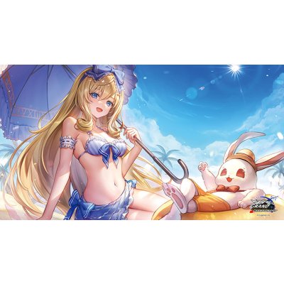 画像1: プレイマット『シーサイド・メモリーズ 応援イラスト(アリス)』【サプライ】{-}