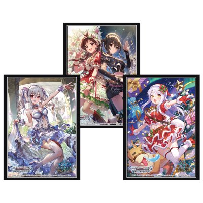 画像1: 〔状態A-〕スリーブ『3種セット(辻野あかり＆砂塚あきら＋神崎蘭子＋イヴ・サンタクロース)』【サプライ】{-}