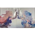 プレイマット『ドライツェーン＆アリサ(応援イラスト)』【サプライ】{-}