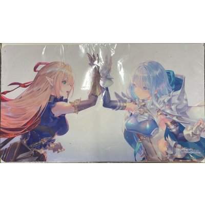 プレイマット『ドライツェーン＆アリサ(応援イラスト)』【サプライ】{-}《-》