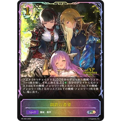 画像1: 鋼鉄の希望【PR】{PR-464}