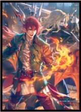 スリーブ『反照の赤紅・ドラーク＆アルザード(MT2453)』65枚【サプライ】{-}《-》