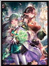 スリーブ『飛躍の姉妹・ベルディリア＆カステル(MT2455)』65枚【サプライ】{-}《-》