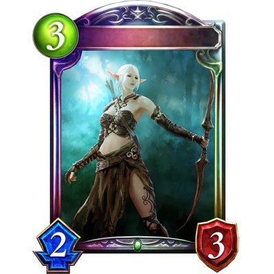 エンシェントエルフ(アニメ)【リアルプロモ】{SV1-18}《エルフ》