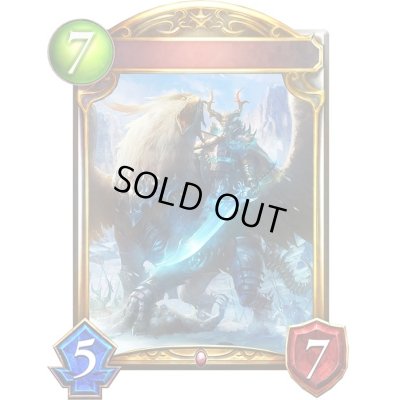 画像1: 氷剣の戦鬼(アニメ)【リアルプロモ】{SV3-42}