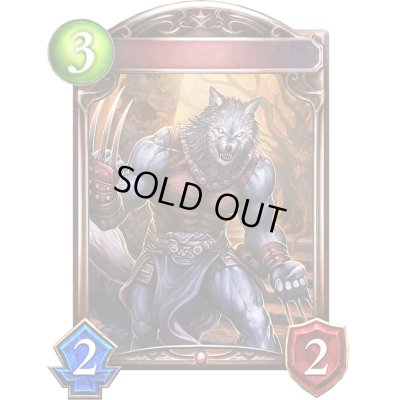 画像1: 〔状態A-〕人狼の群れ長(アニメ)【リアルプロモ】{SV3-94}