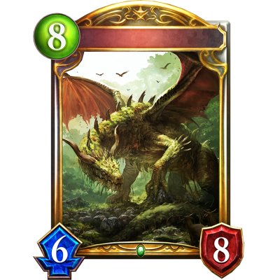 画像1: エンシェントフォレストドラゴン(アニメ)【リアルプロモ】{SV1-27}