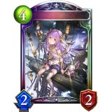 紫紺の抵抗者・エンネア(ANV)【リアルプロモ】{-}《ネクロマンサー》