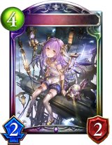 紫紺の抵抗者・エンネア(ANV)【リアルプロモ】{-}《ネクロマンサー》