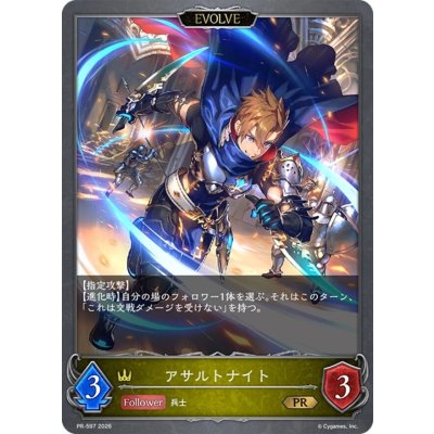 画像1: アサルトナイト(EVOLVE)【PR】{PR-597}《ロイヤル》