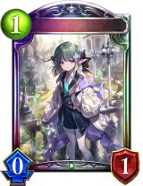 〔状態A-〕新緑の新入生・カステル【リアルプロモ】{-}《エルフ》