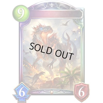 画像1: 猛火のティラノサウルス【リアルプロモ】{-}