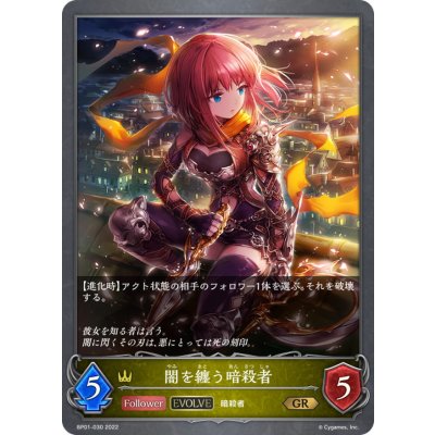 闇を纏う暗殺者(EVOLVE)【GR】{BP01-030}《ロイヤル》