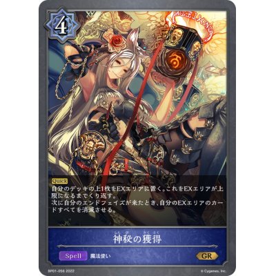 画像1: 神秘の獲得【GR】{BP01-056}