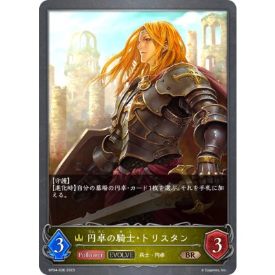 円卓の騎士・トリスタン(EVOLVE)【BR】{BP04-036}《ロイヤル》