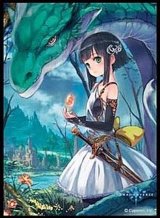 〔状態A-〕スリーブ『竜剣の少女・アイラ(MT479)』【サプライ】{-}