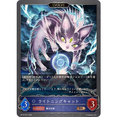 画像1: ライトニングキャット(EVOLVE)【BR】{BP19-051}