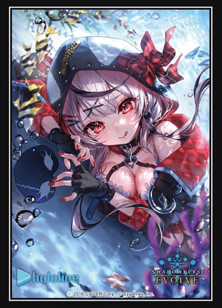 画像1: 〔状態A-〕スリーブ『滄海の捕食者・沙花叉クロヱ Part.2(Vol.80)』【サプライ】{-} (1)