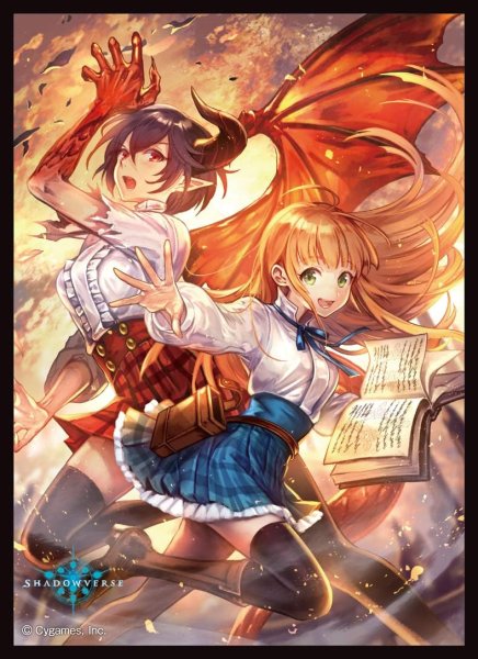 画像1: スリーブ『マナリアの双姫・アン＆グレア(MT1575)』【サプライ】{-}《-》 (1)