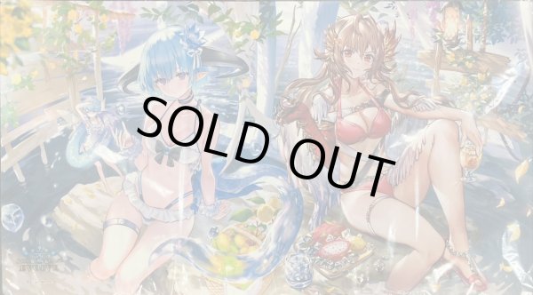 画像1: プレイマット『シーサイド・メモリーズ フィルレイン&ガルミーユ』【サプライ】{-} (1)