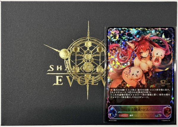 画像1: 奔放なる獄炎・ケルベロス(未開封/イラスト違い/封筒付/JCS)【PR】{PR-512}《ナイトメア》 (1)