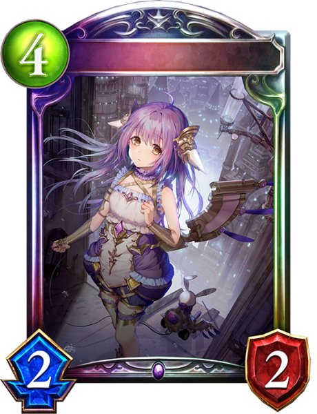 画像1: 紫紺の抵抗者・エンネア(STR)【リアルプロモ】{-}《ネクロマンサー》 (1)