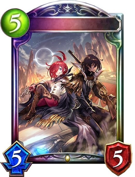 画像1: 〔状態B〕ファントムデュオ・バニー＆バロン【リアルプロモ】{-}《ロイヤル》 (1)