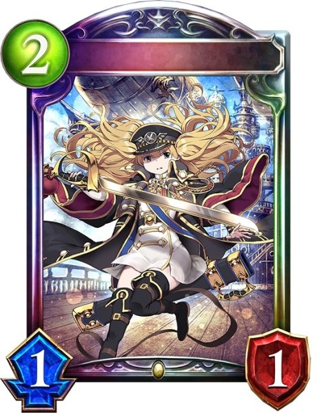 画像1: 時空の提督・モニカ【リアルプロモ】{-}《ロイヤル》 (1)