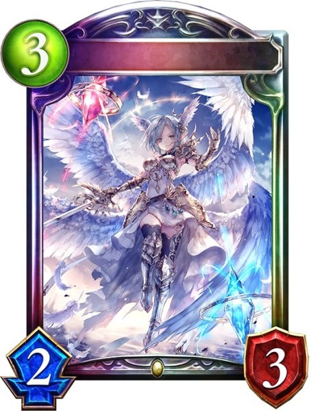 画像1: 白翼の戦神・アイテール【リアルプロモ】{-}《ロイヤル》 (1)