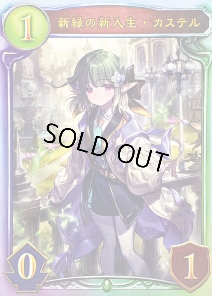 画像1: 新緑の新入生・カステル【リアルプロモ】{-}《エルフ》 (1)