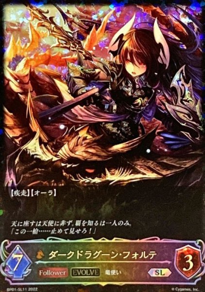 画像1: 〔状態A-〕ダークドラグーン・フォルテ(EVOLVE)【SL】{BP01-SL11} (1)