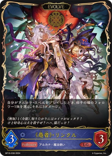 画像1: 〔状態A-〕愚者・リンクル(EVOLVE)【LG】{BP10-038} (1)