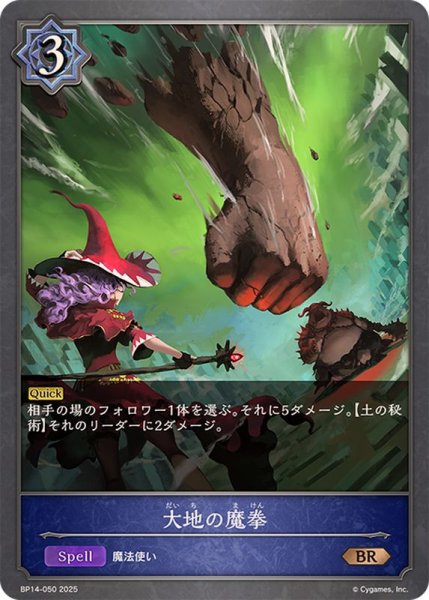 画像1: 大地の魔拳【BR】{BP14-050} (1)