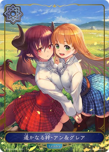 画像1: 〔状態A-〕遥かなる絆・アン＆グレア(リーダー)【-】{DSD01a-LD01} (1)