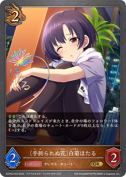 画像1: 手折られぬ花 白菊ほたる【GR・プレミアム】{ECP02-P23} (1)