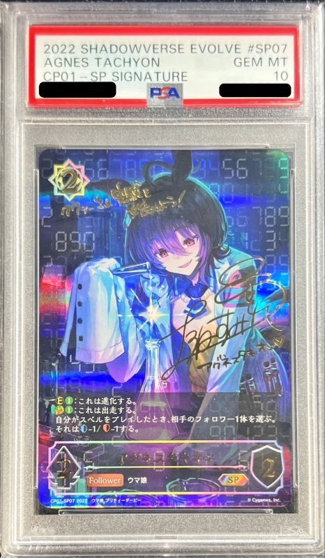 アグネスタキオン SP PSA10