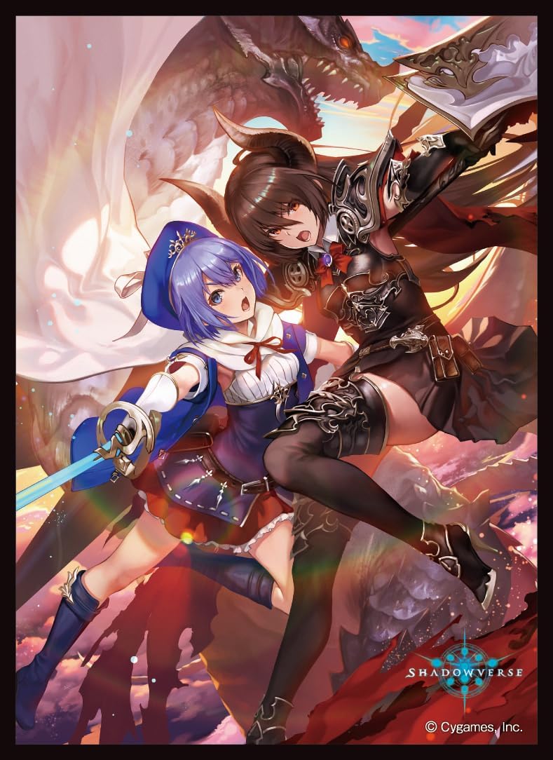 スリーブ『黒蒼の絆・フォルテ＆ミリアム(MT1801)』【サプライ】{-}