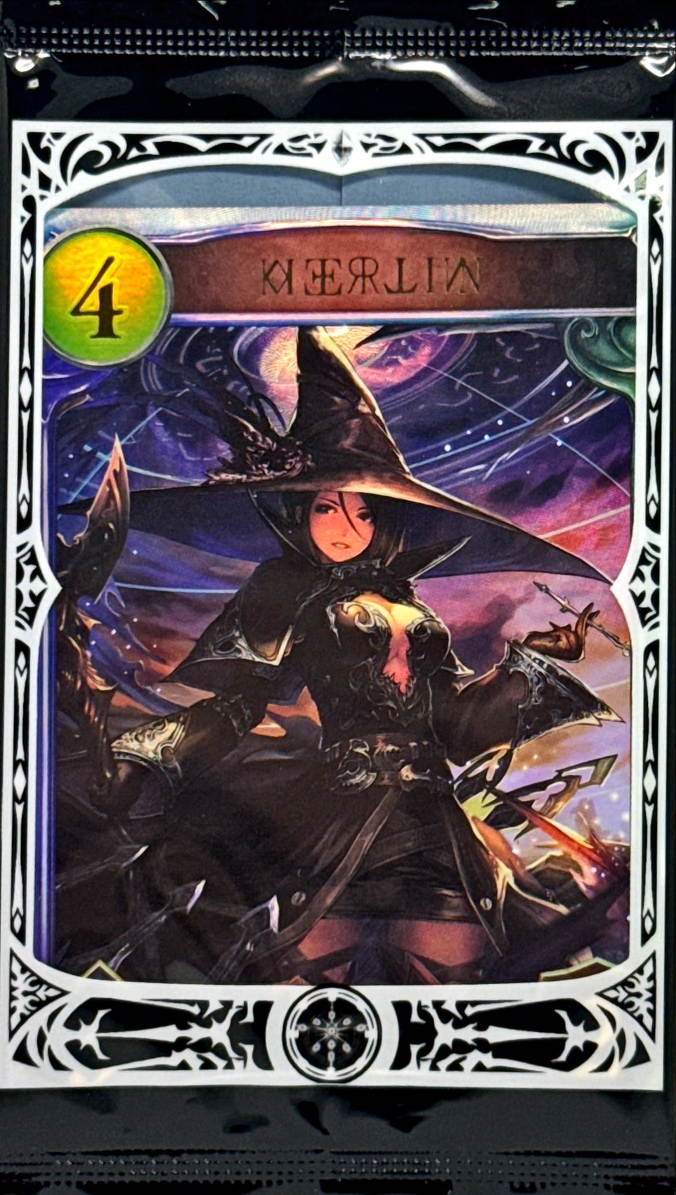 シャドウバース マーリン リアルプロモーションカード マーリン(特殊/未開封)【リアルプロモ】{-}